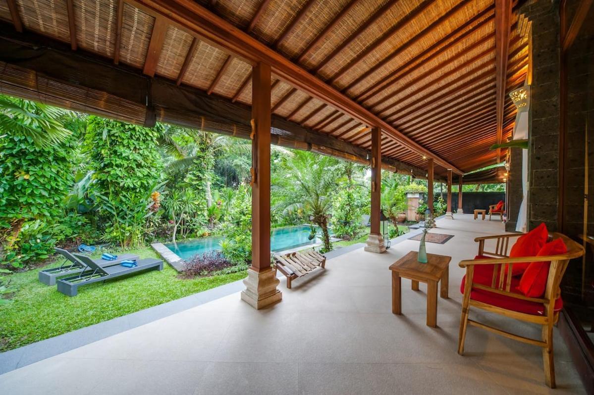 Luxury 3Br Infinity Jungle View Aashaya Villa Ubud Exterior foto