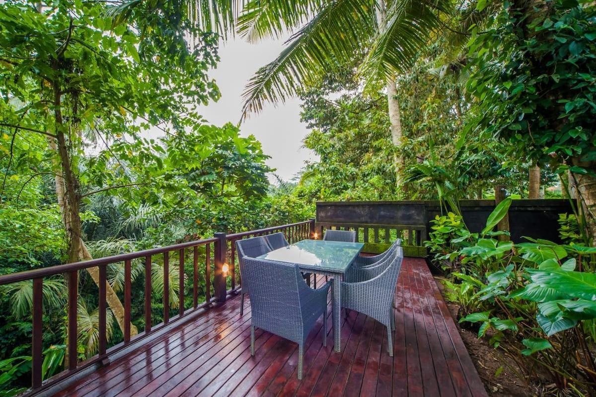 Luxury 3Br Infinity Jungle View Aashaya Villa Ubud Exterior foto