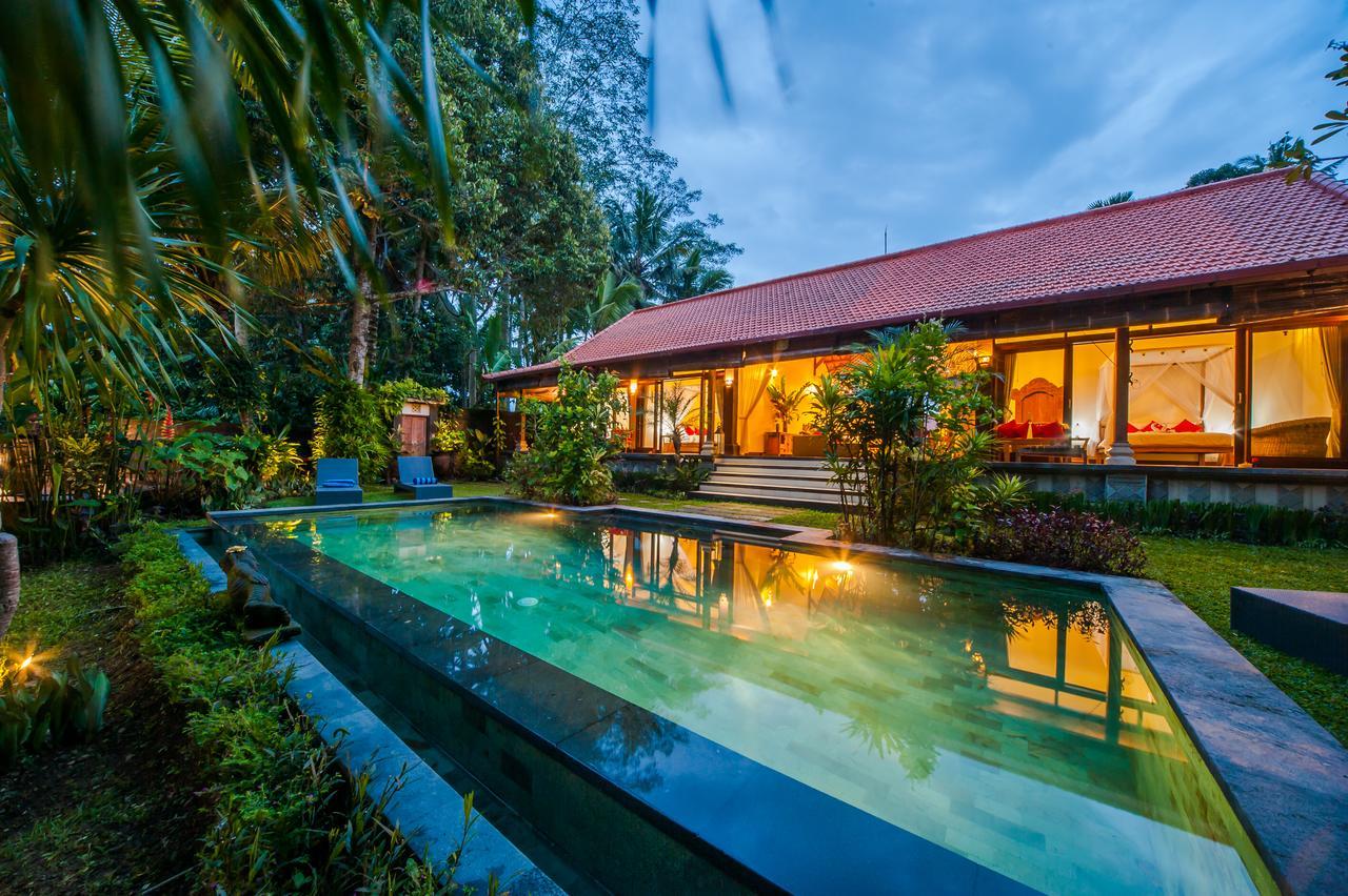 Luxury 3Br Infinity Jungle View Aashaya Villa Ubud Exterior foto